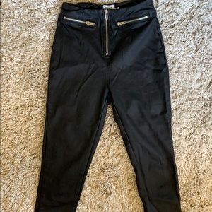 Princess Polly leather pants